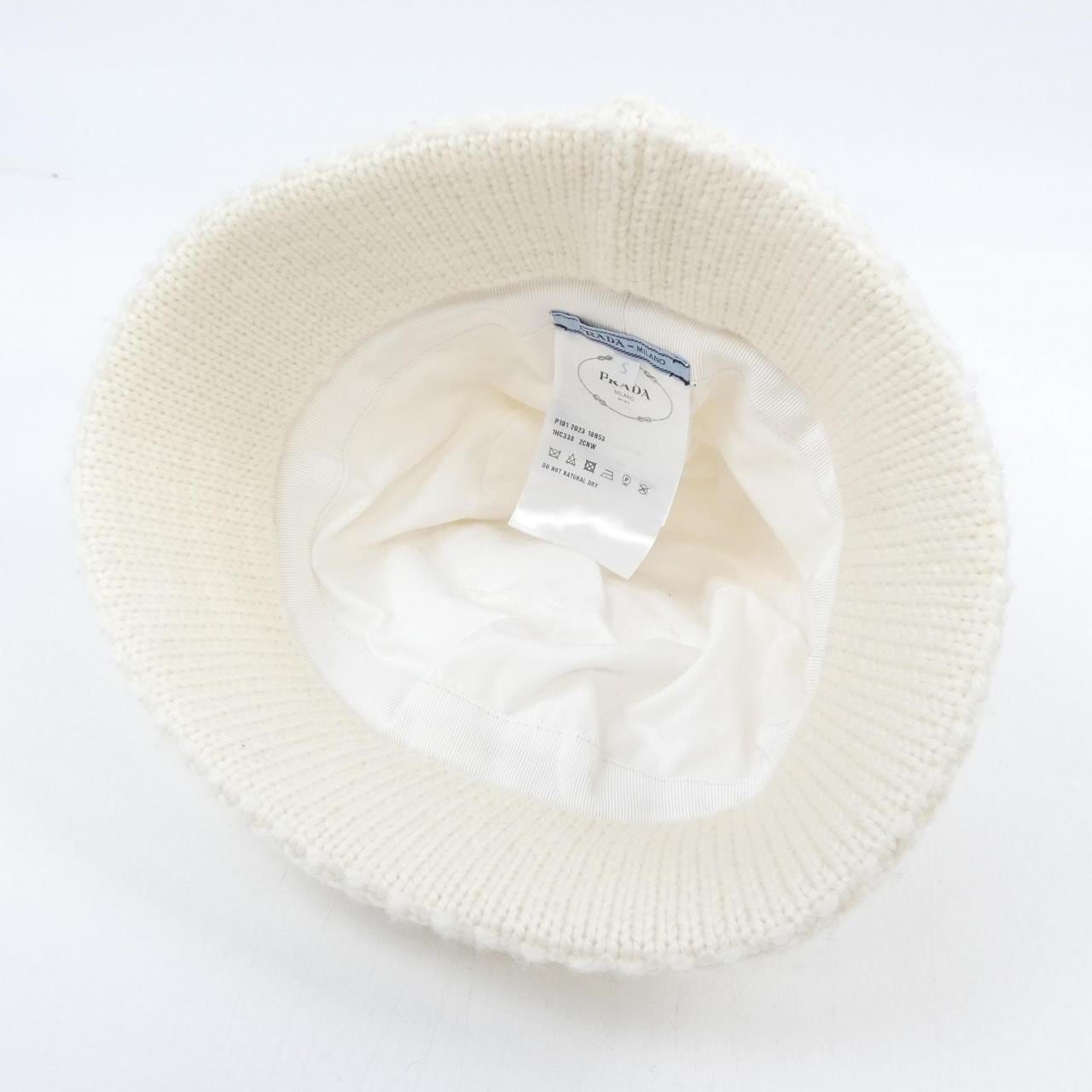 プラダ PRADA バケットハット トライアングルロゴ 1HC338 2CNW ハット