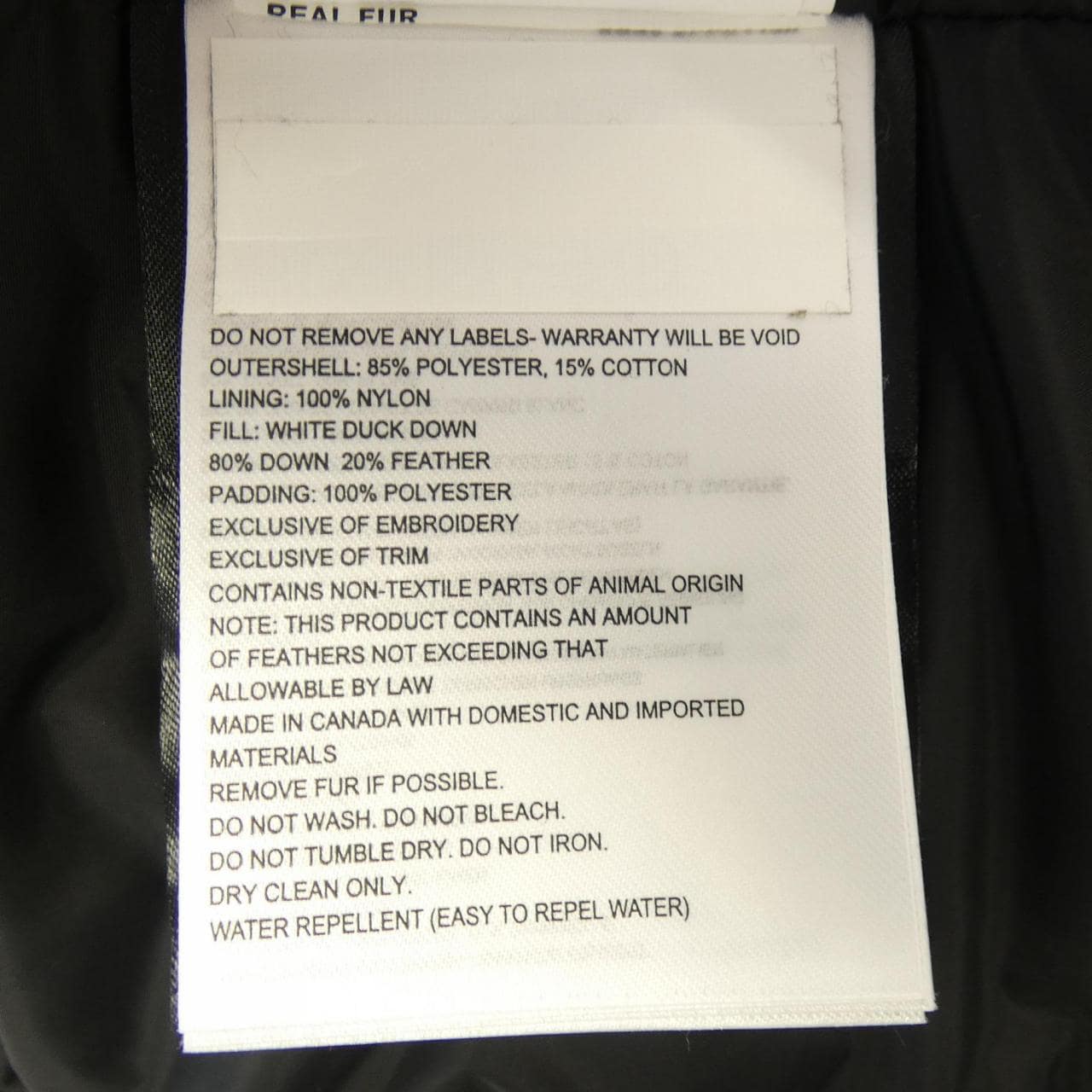 カナダグース CANADA GOOSE 3438JM JASPER ジャスパー ダウンジャケット