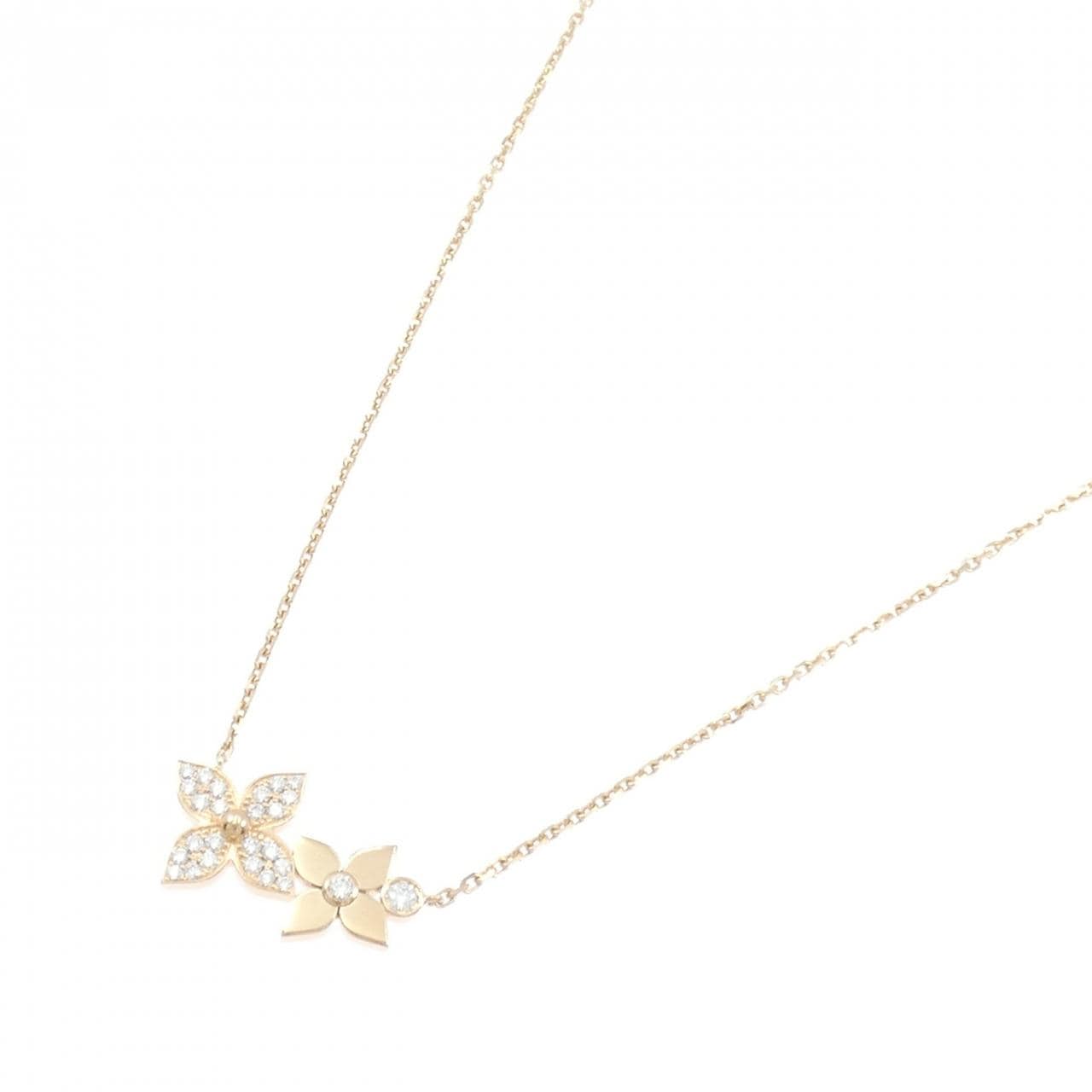 ルイヴィトン スター ブロッサム ドゥーブル ネックレス