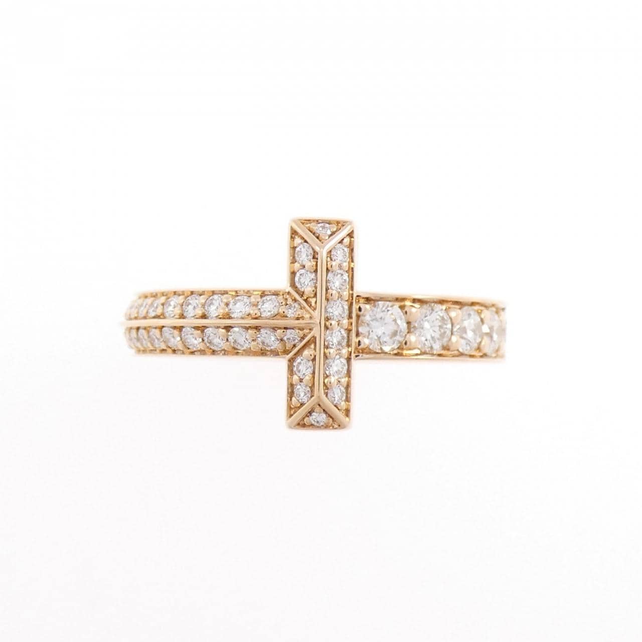 ティファニー Tワン ナロー リング 0.40CT