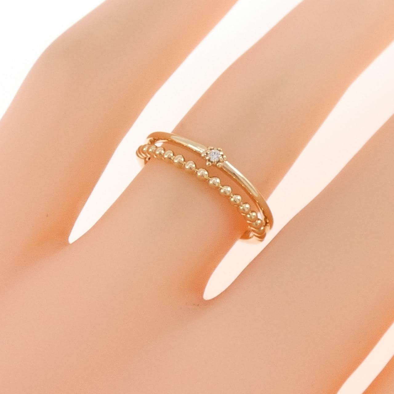 スタージュエリー ダイヤモンド リング 0.01CT