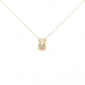K18YG ダイヤモンド ネックレス 0.10CT