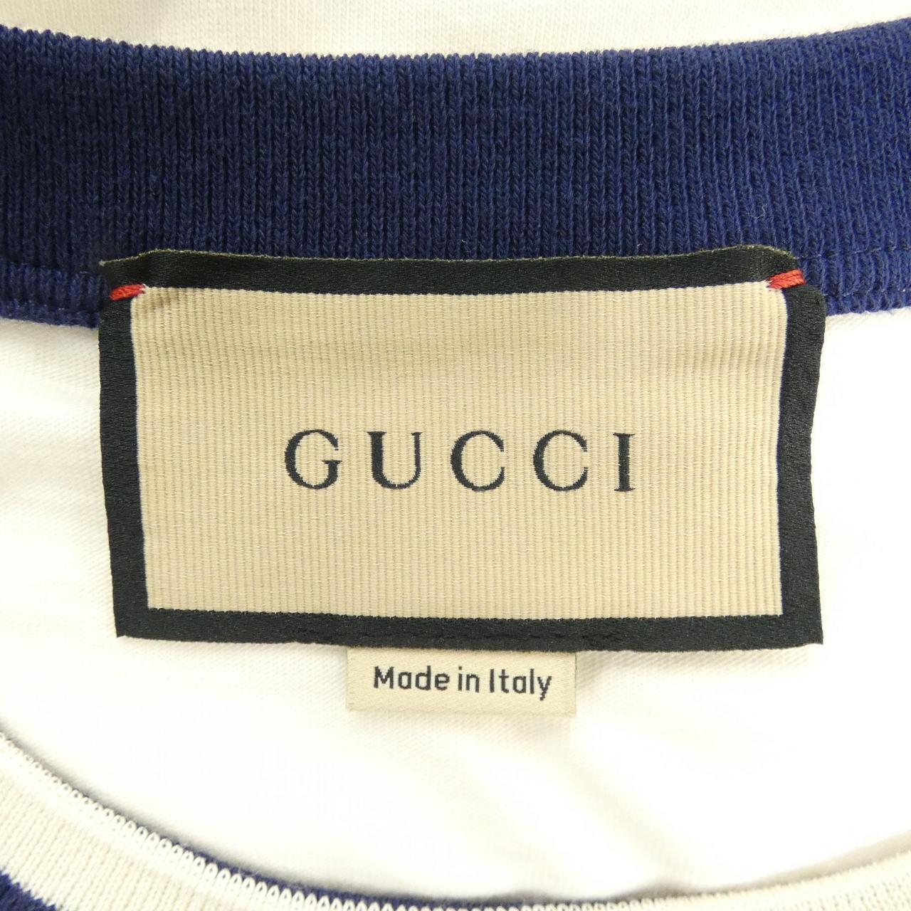 グッチ GUCCI エンブロイダリー コットンジャージー 756596 XJFV8 Tシャツ