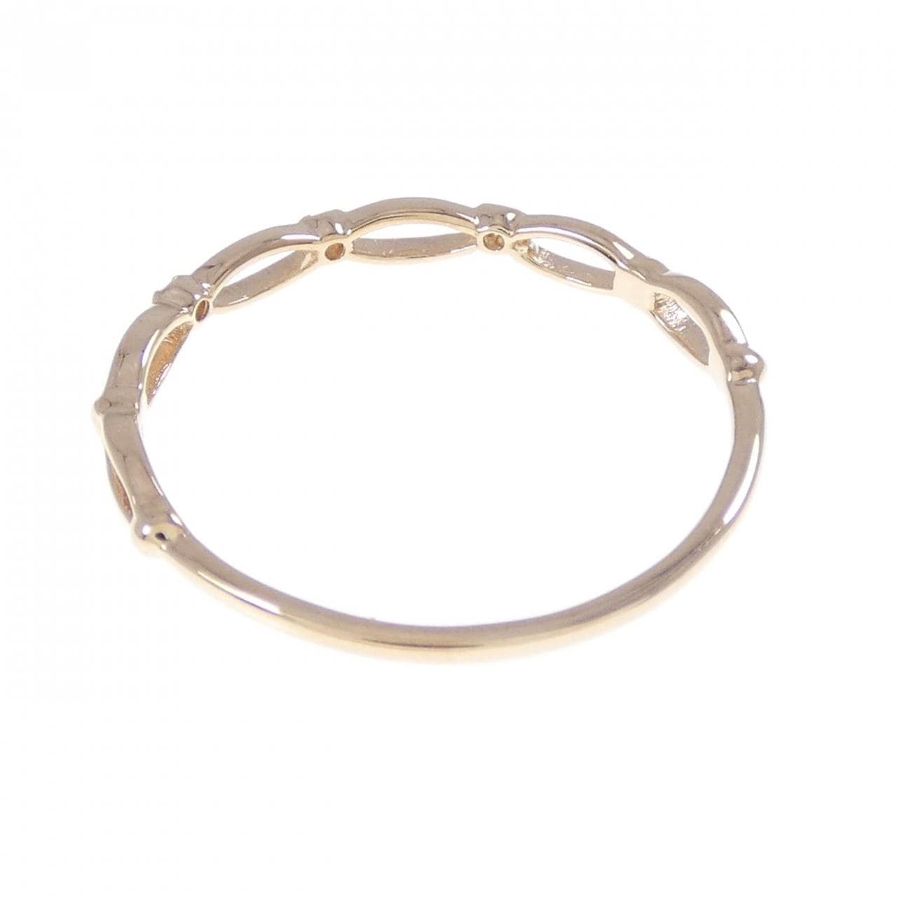 K18PG ダイヤモンド リング 0.02CT