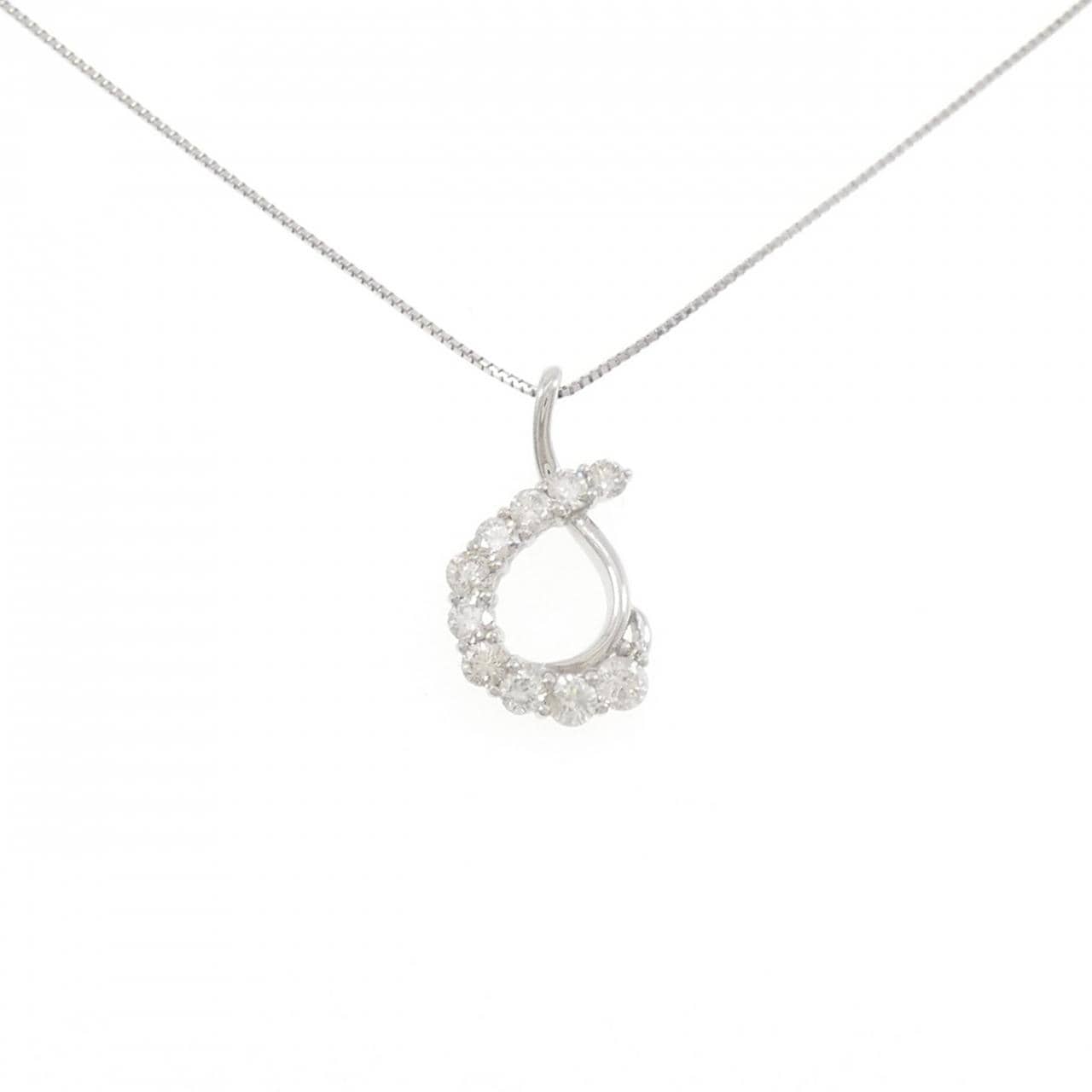 PT900/PT850 ダイヤモンド ネックレス 0.50CT