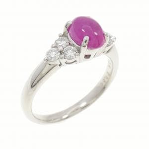PT900 ルビー リング 1.34CT