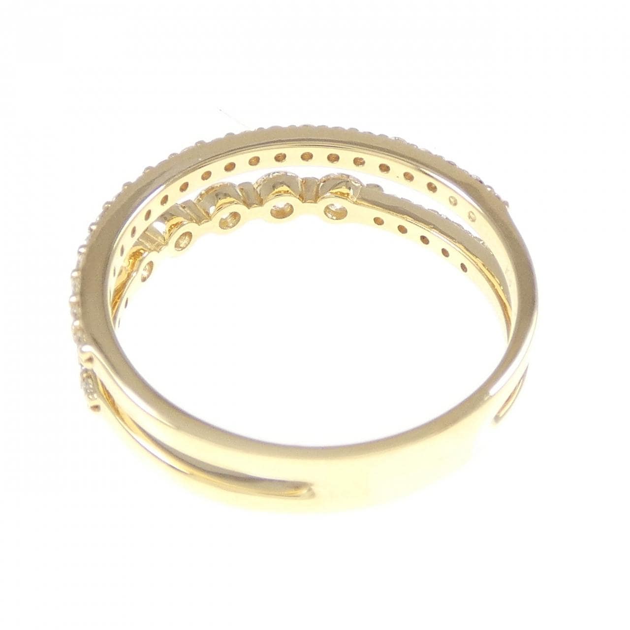 K18YG ダイヤモンド リング 0.53CT