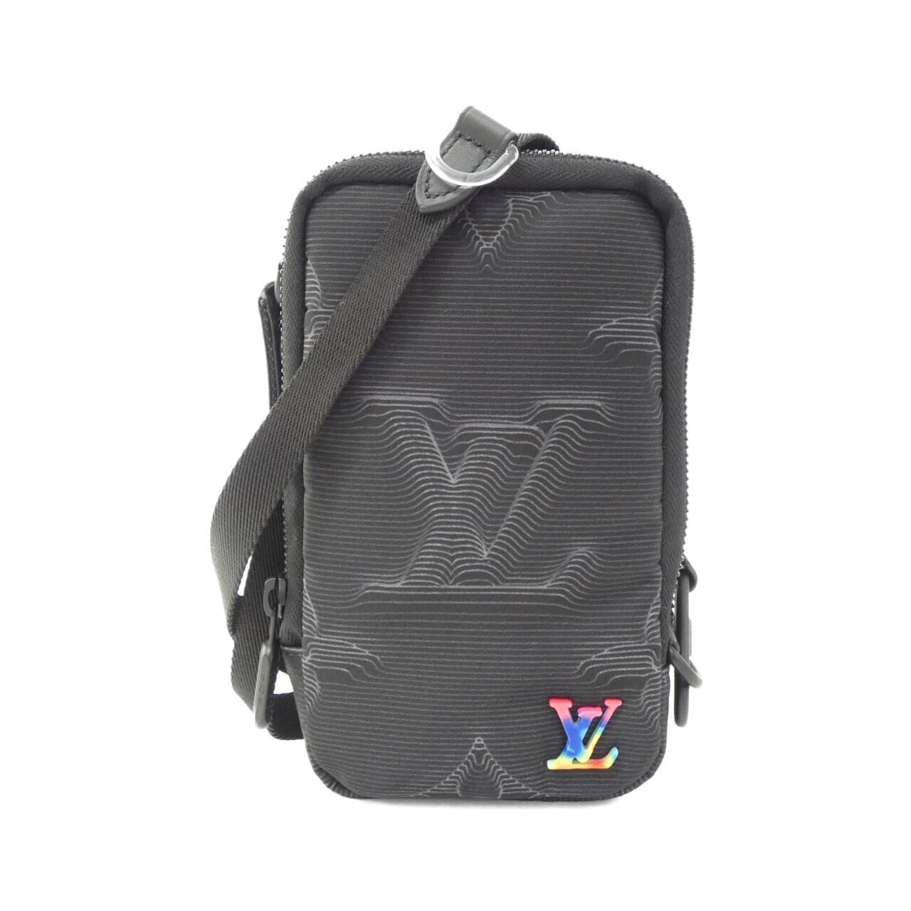 LOUIS LOUIS VUITTON 2054 Double Phone Pouch M80141 Shoulder Bag