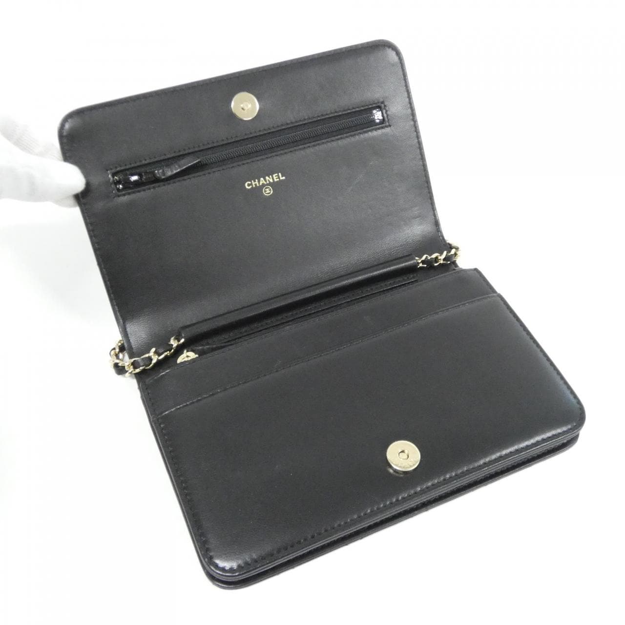 シャネル 84327 チェーンウォレット