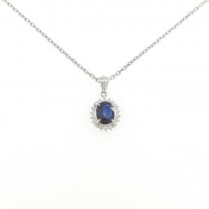 PT900/PT850 サファイヤ ネックレス 1.33CT