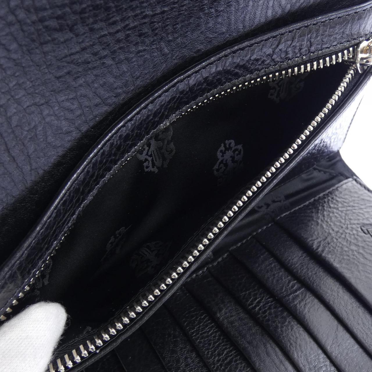 クロムハーツ CHROME HEARTS WAVE CROSS BTN　ウェーブ クロスボタン 2246 304 0501 0900 WALLET