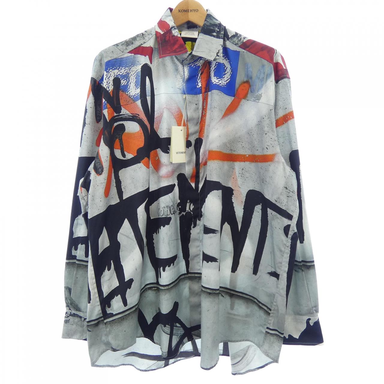 ヴェトモン VETEMENTS UE54SH340G シャツ