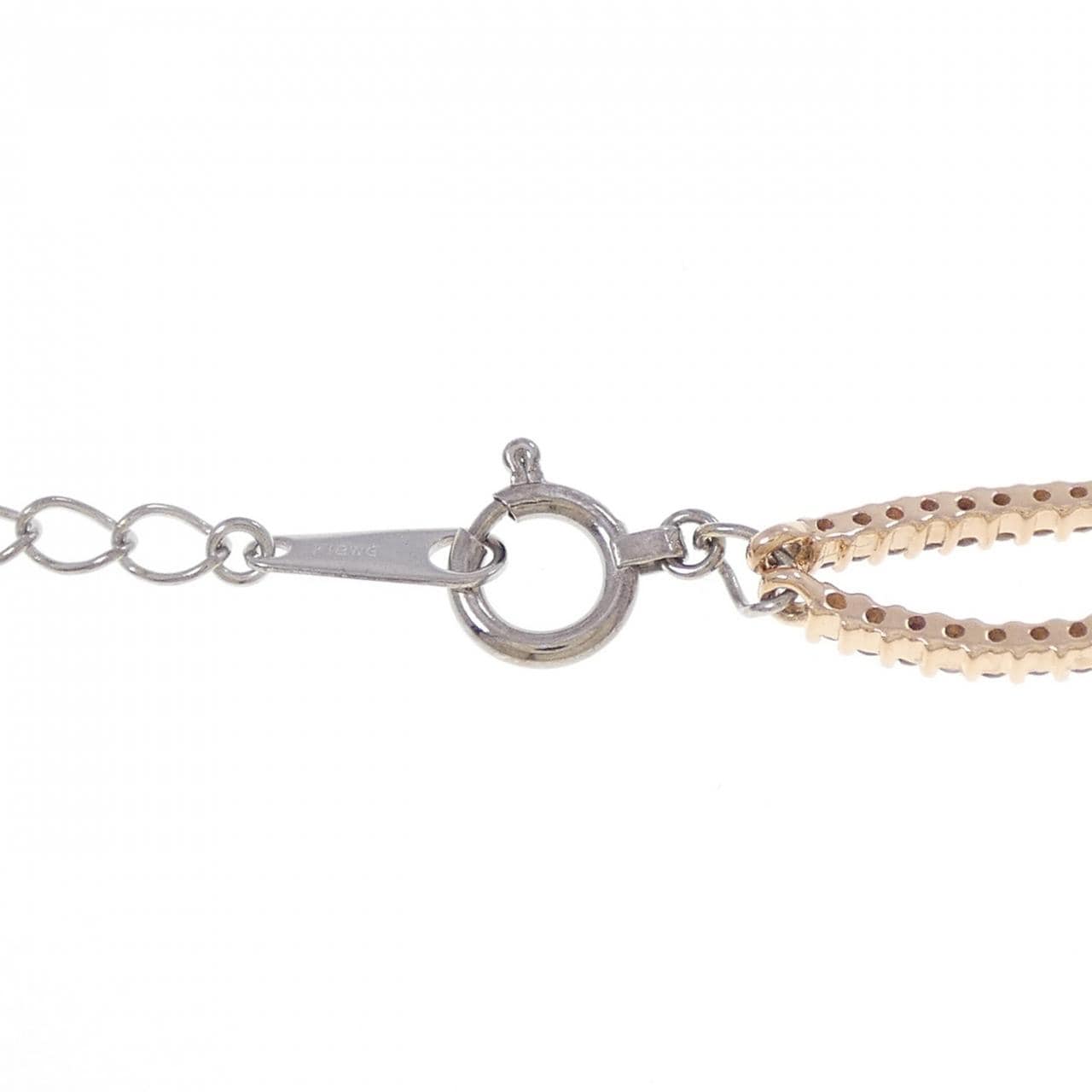 K18WG/K18PG ダイヤモンド ブレスレット