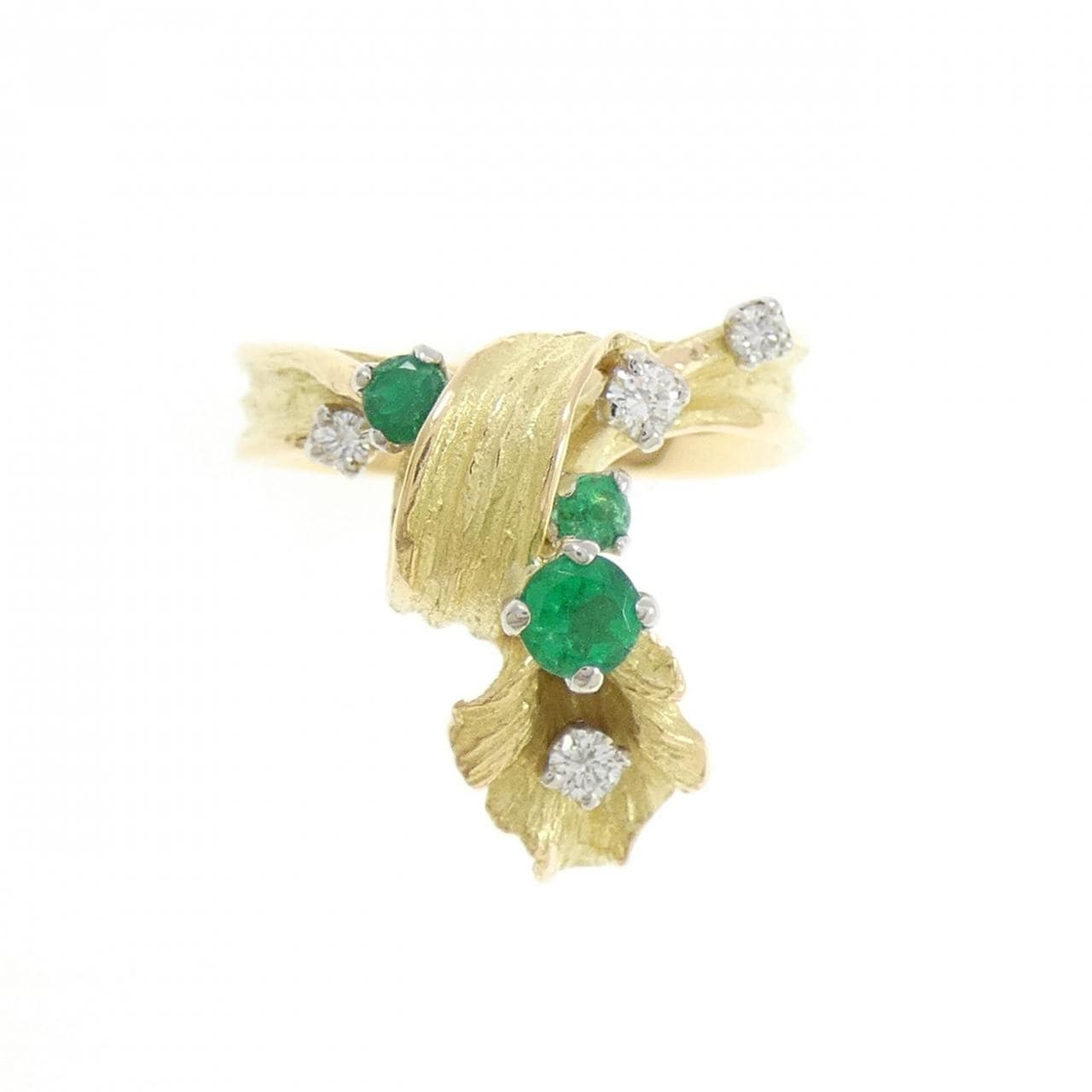 イワクラコウジ エメラルド リング