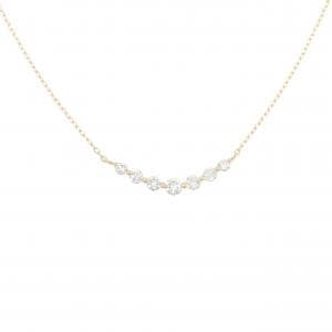 K18YG ダイヤモンド ネックレス 0.20CT