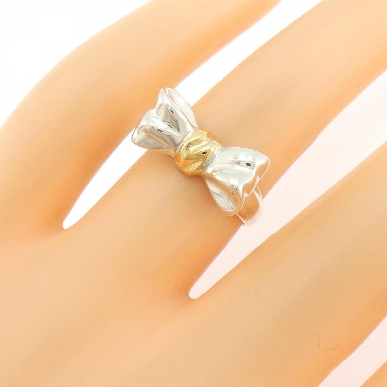 【ヴィンテージ】ティファニー 925/750YG リング