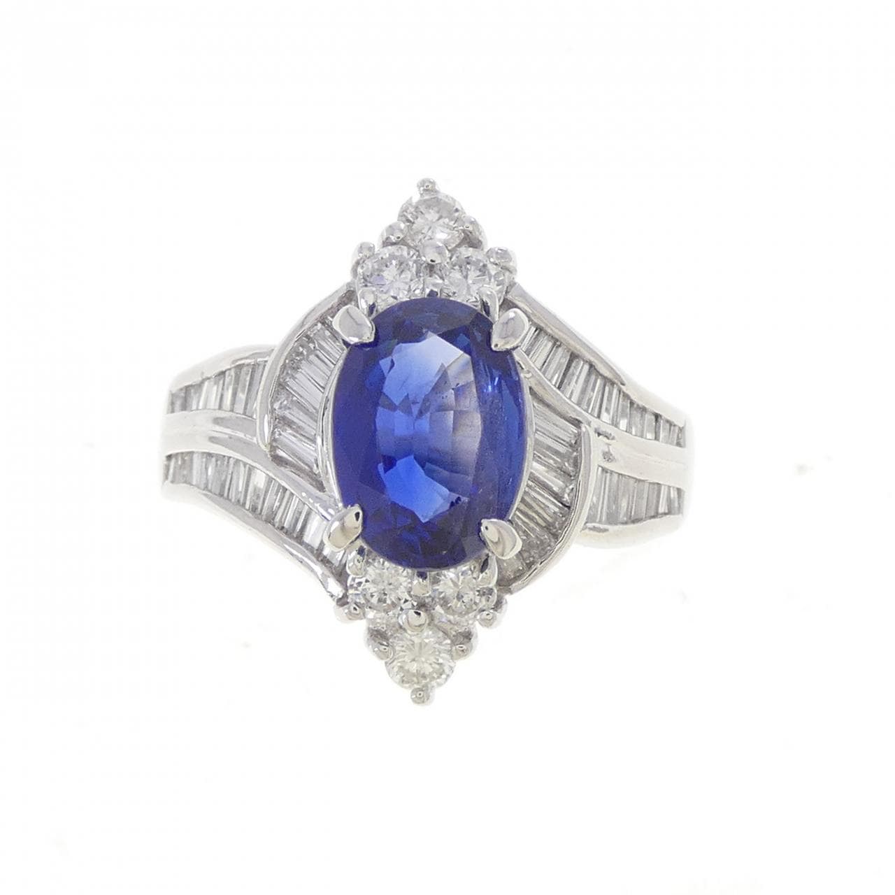 PT900 サファイヤ リング 1.97CT