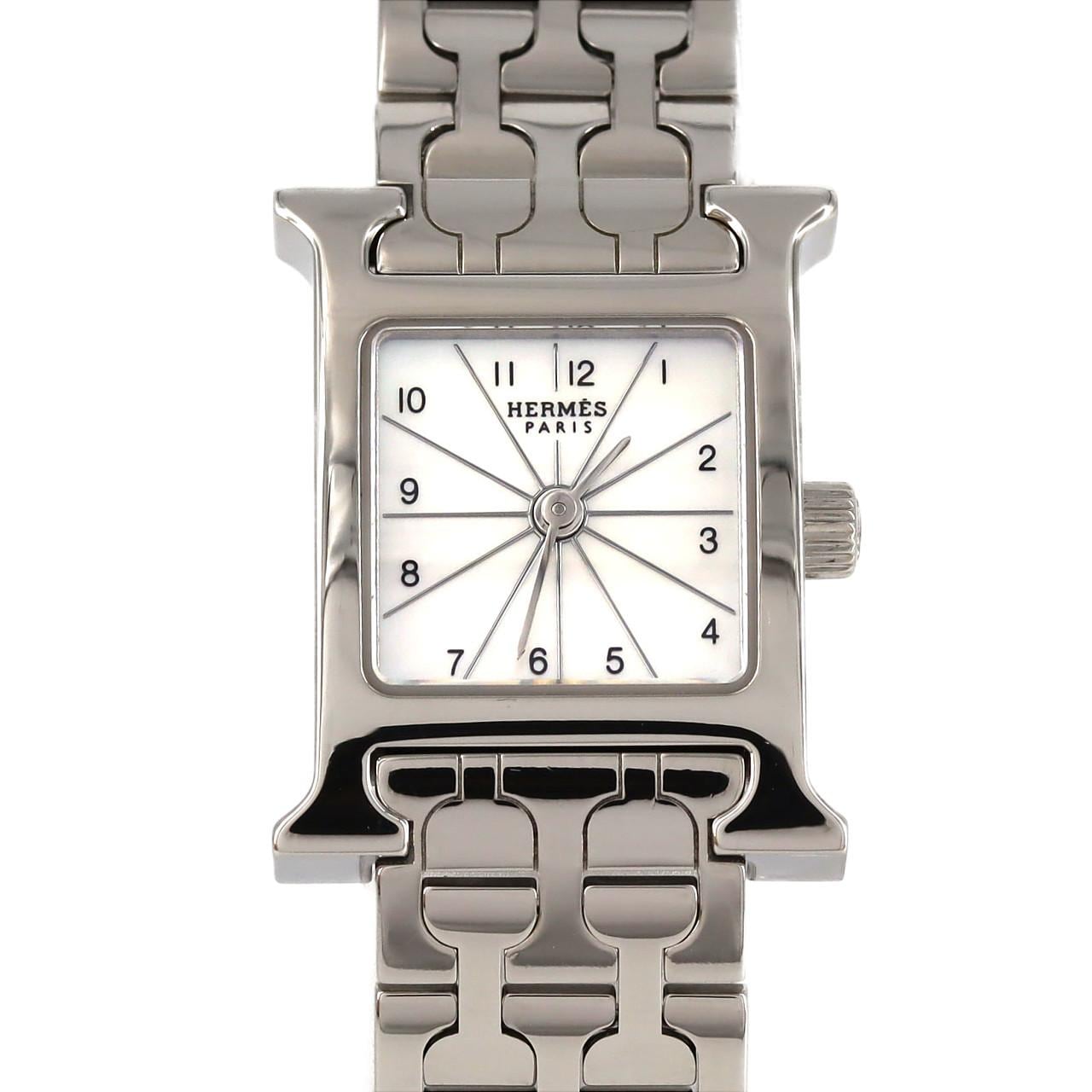 HERMES H 手錶 HH1.110 不銹鋼石英