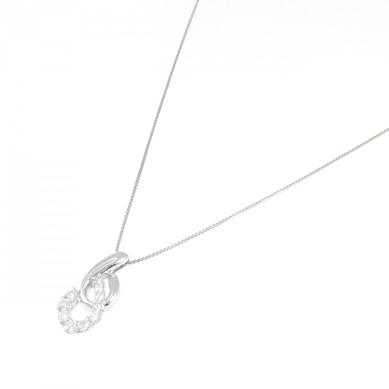 PT900/PT850 ダイヤモンド ネックレス 0.52CT