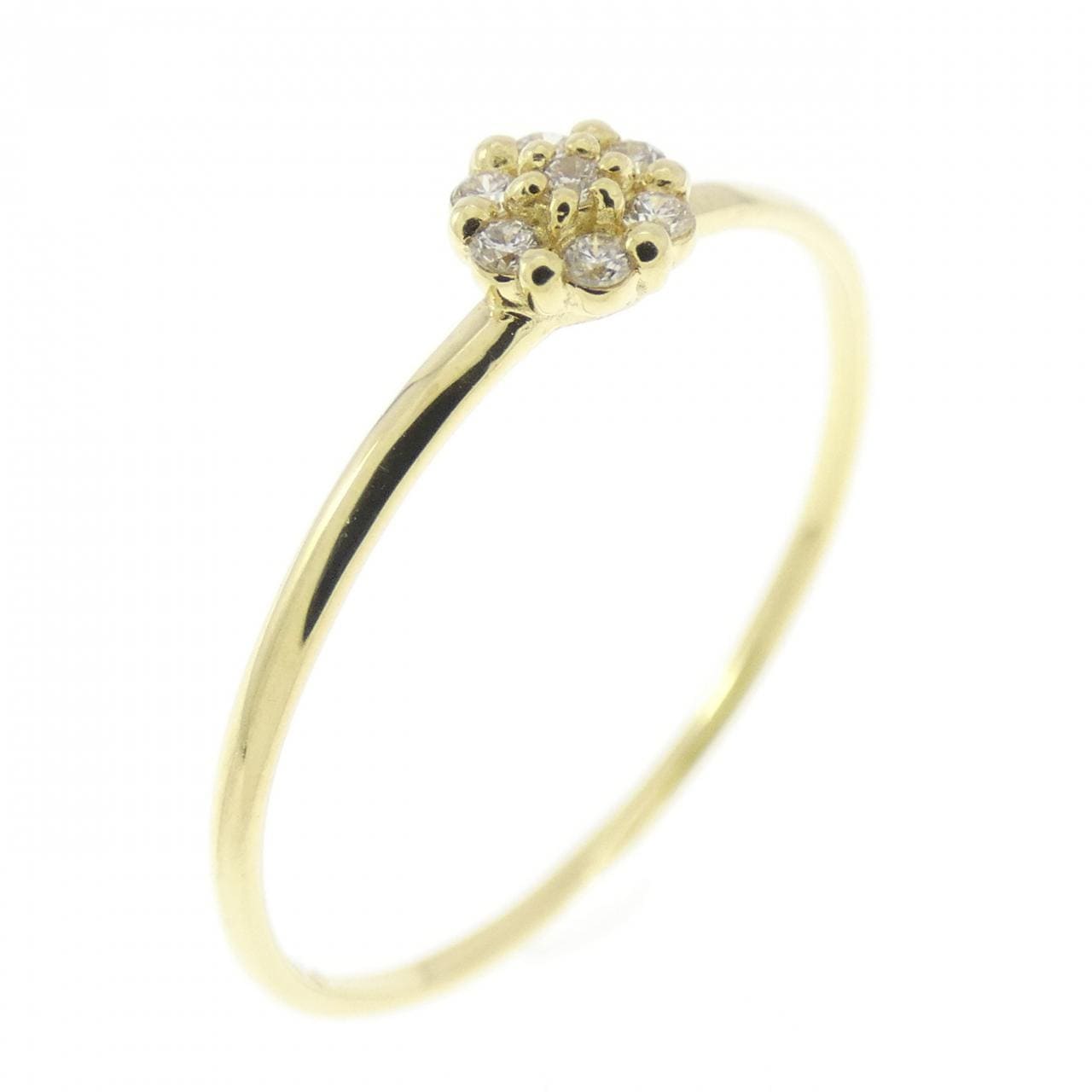 【新品】K18YG ダイヤモンド リング 0.04CT