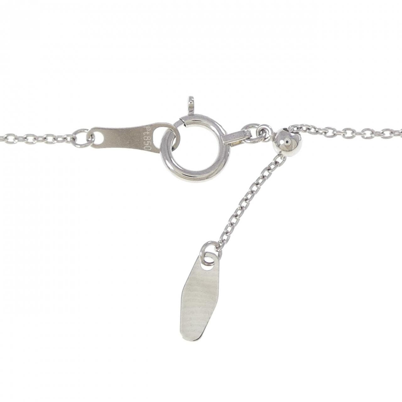 【再加工款】PT900/PT850单钻鑽石項鍊 1.005克拉 D色 SI1淨度 良好