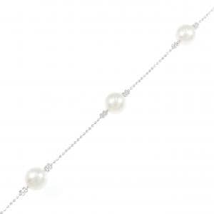 K18WG アコヤパール ブレスレット