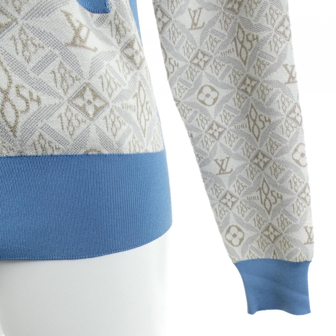 ルイヴィトン LOUIS VUITTON SINCE1854 コントラストトリム FMKC89LW2 カーディガン