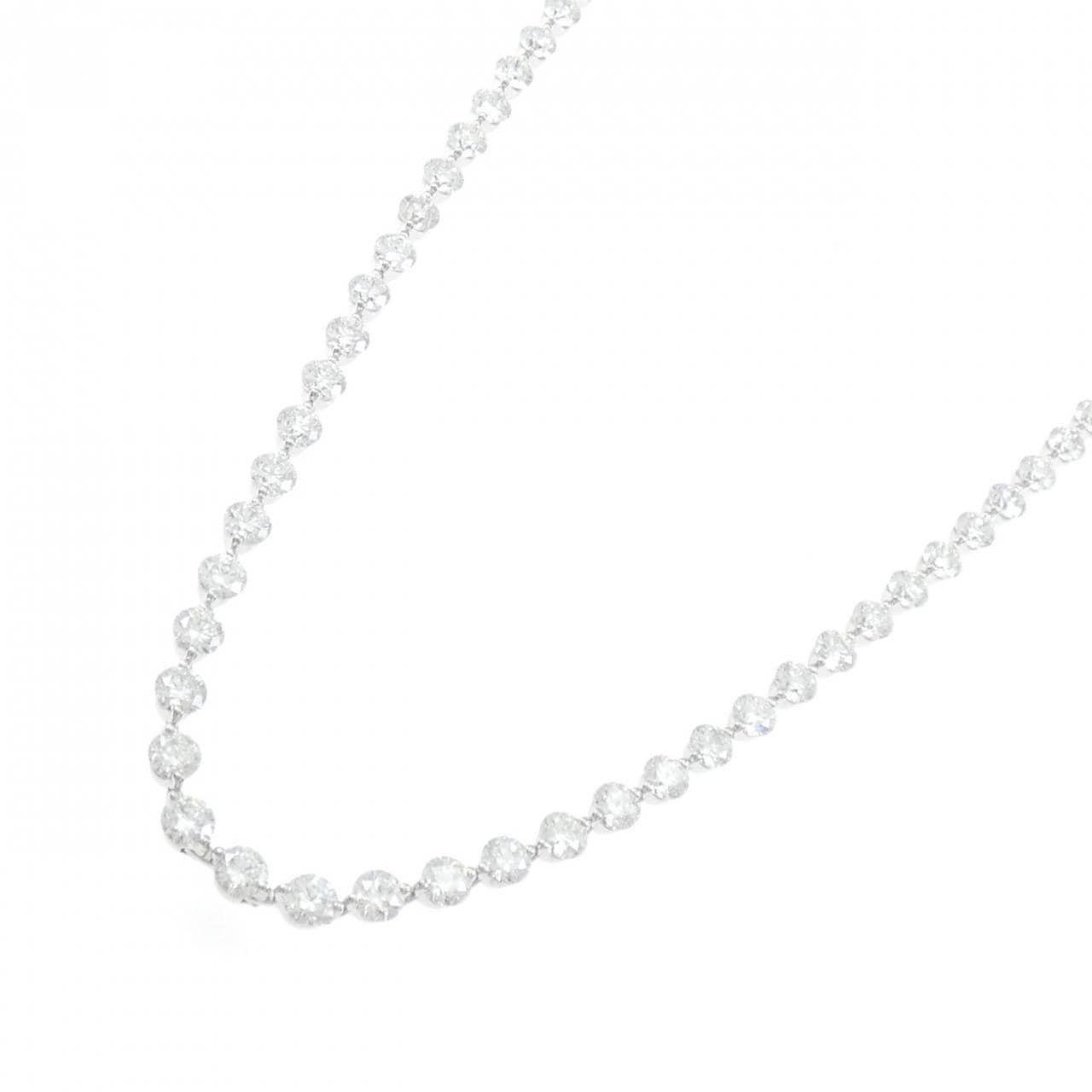 PT900 ダイヤモンド ネックレス 15.67CT