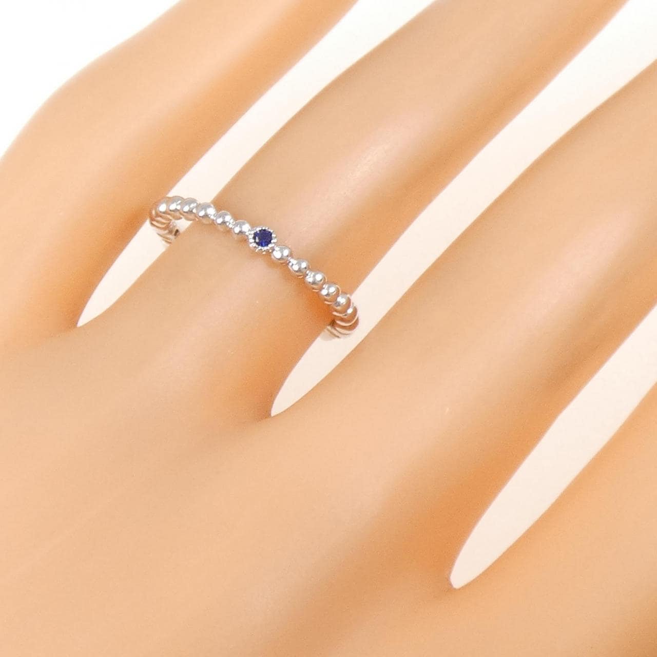 セイレーン　アズーロ サファイヤ リング 0.02CT