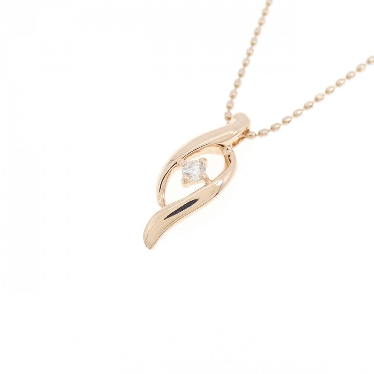 K10PG ダイヤモンド ネックレス