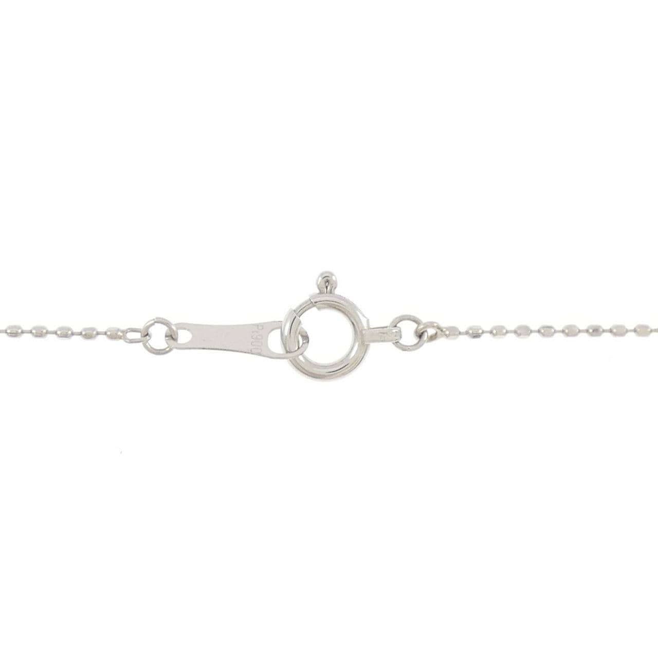 PT900 クロス ダイヤモンド ネックレス 0.30CT
