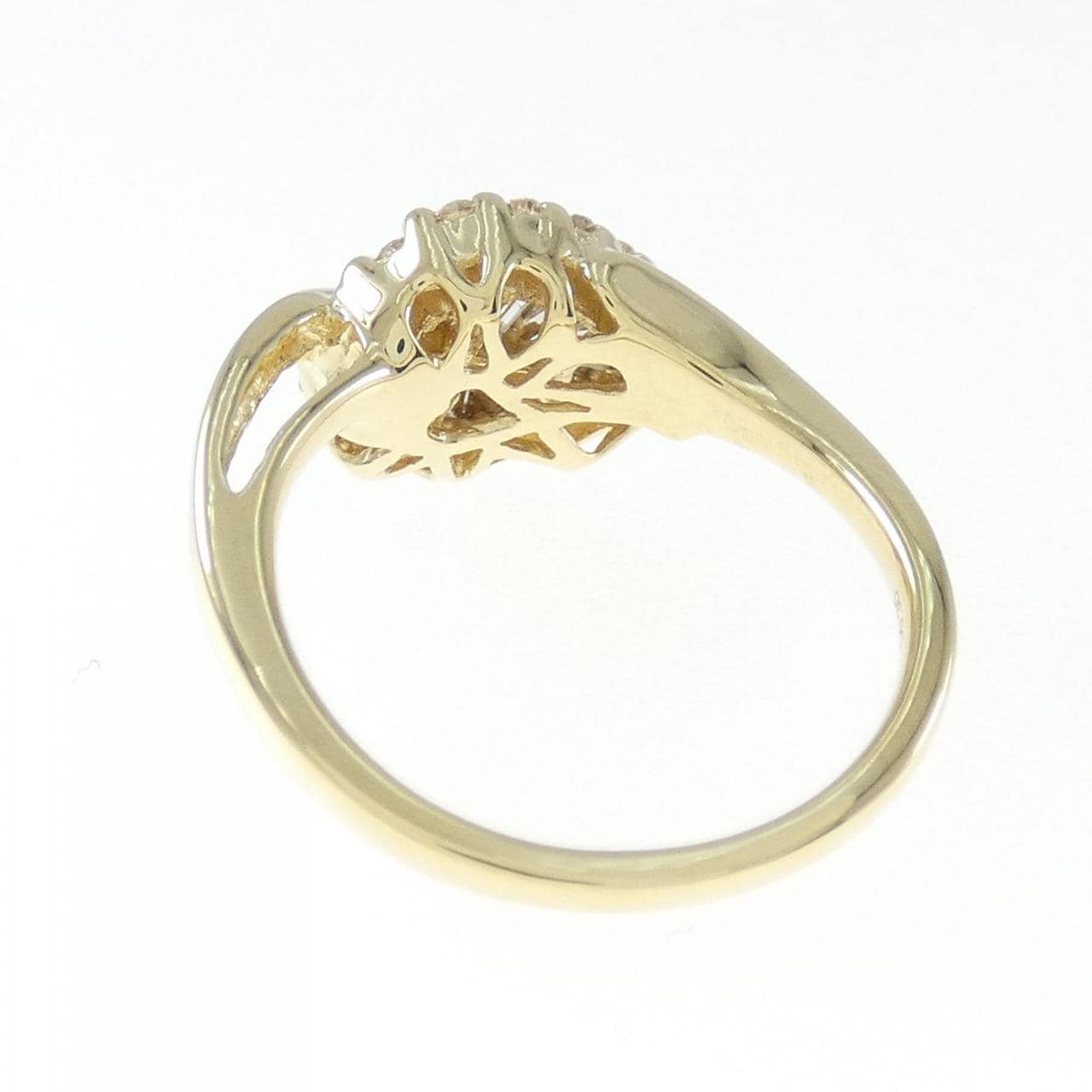 K18YG ダイヤモンド リング 0.26CT