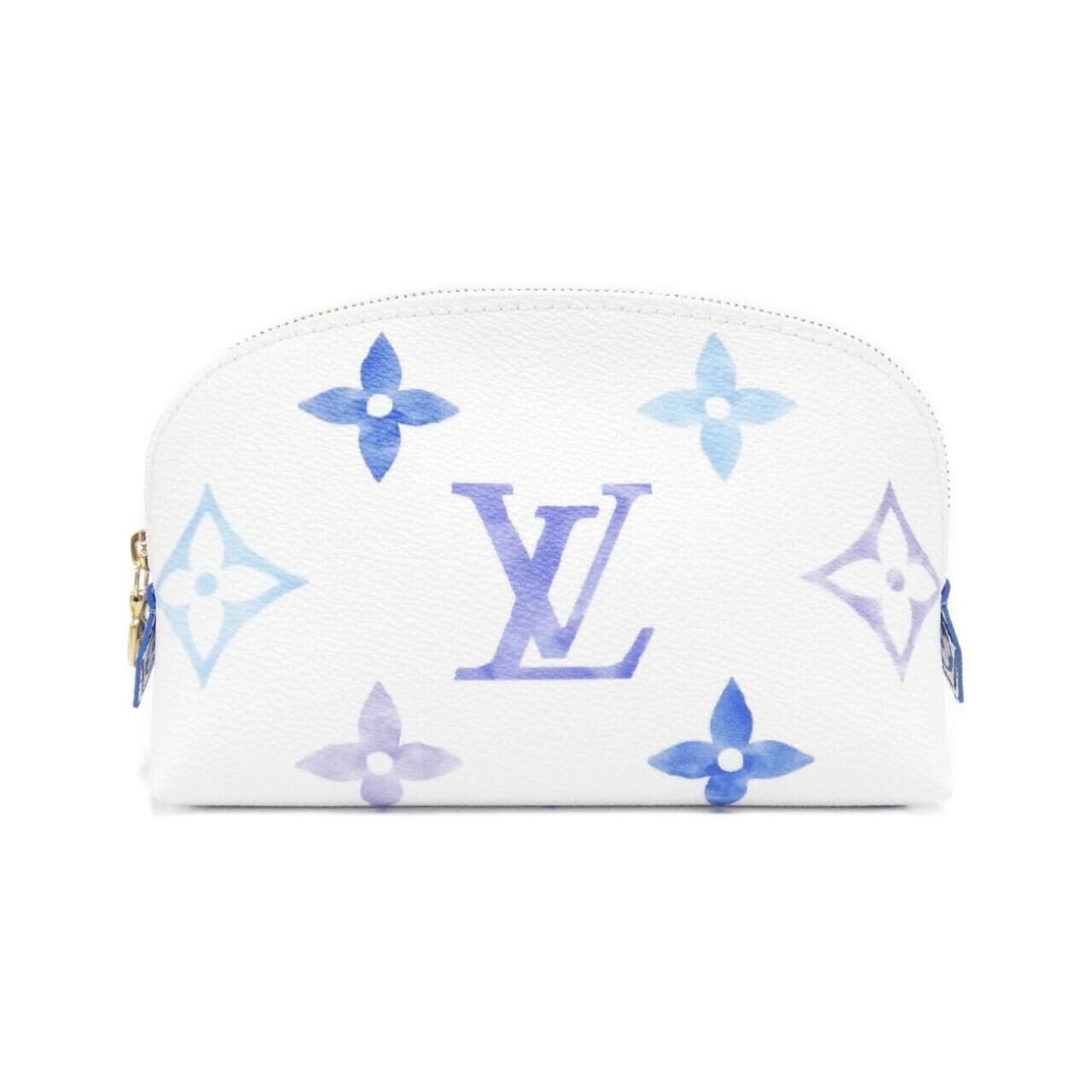 LOUIS VUITTON Monogram Flower Tile (LV by the Pool) Pochette Cosmetic PM M82492 Pouch