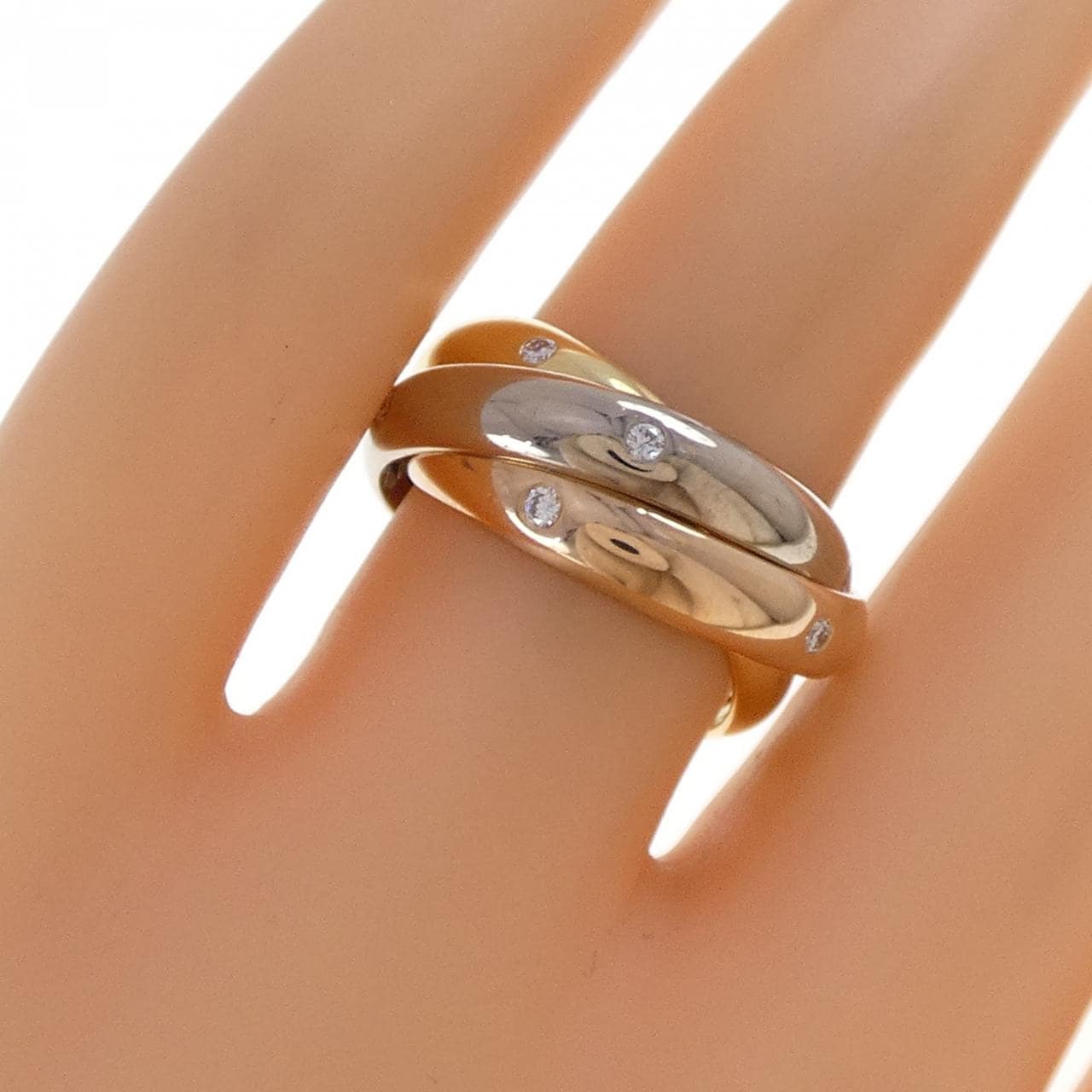 カルティエ トリニティ スター リング