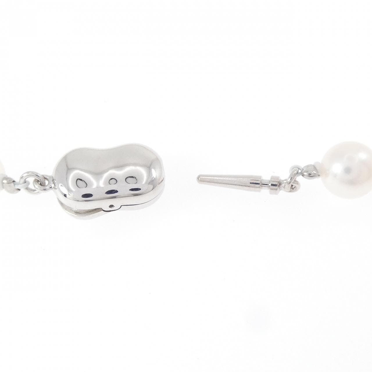 シルバークラスプ アコヤパール ネックレス 6-6.5mm