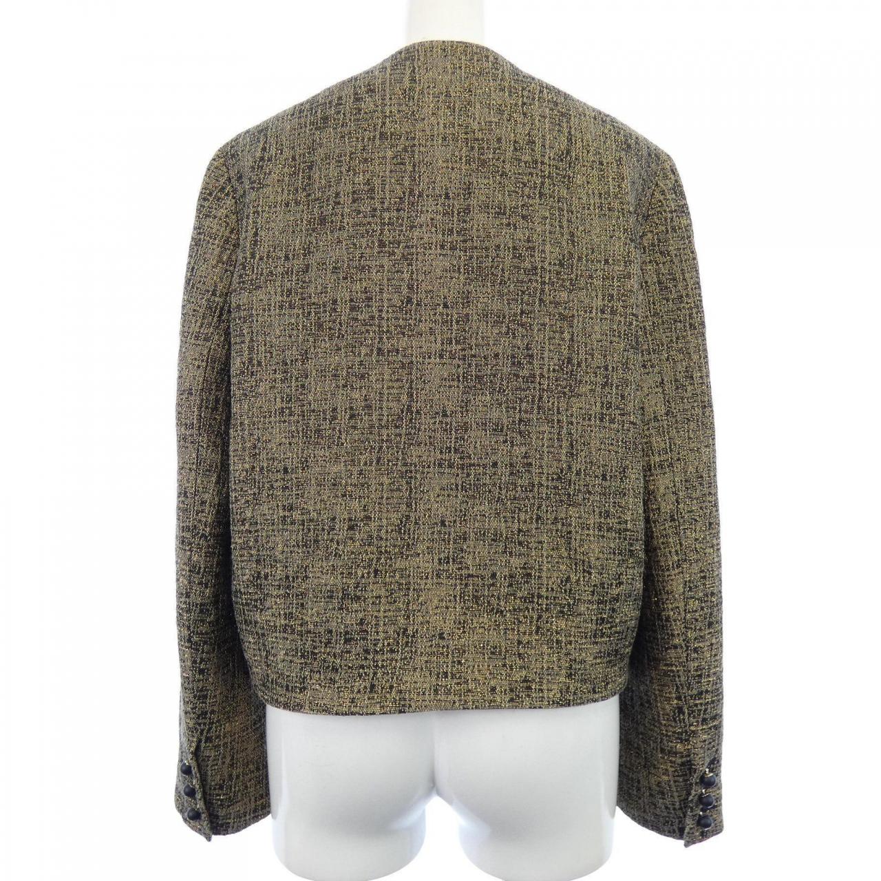 クリスチャンディオール CHRISTIAN DIOR CDボタン 421V54A5450 ノーカラージャケット