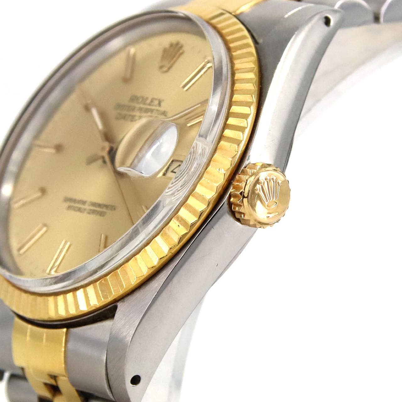 ロレックス デイトジャスト 16013 SSxYG 自動巻 8番台