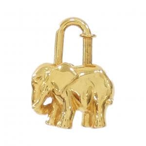 【ヴィンテージ】エルメス ELEPHANT カデナ 013248CA キーホルダー