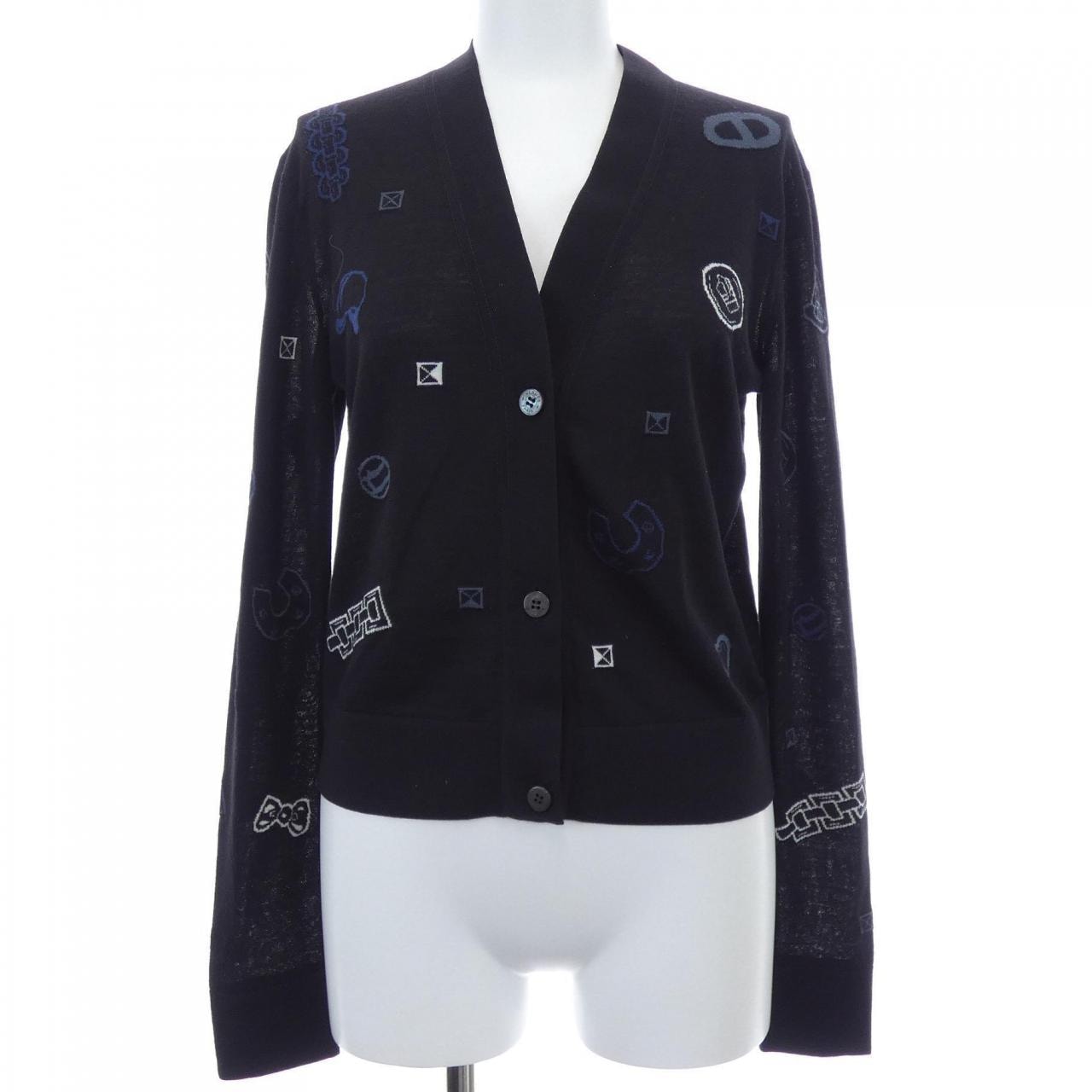 エルメス HERMES キャンディリブリスバンダナ 5H2729D3 カーディガン