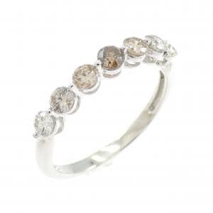 K18WG ダイヤモンド リング 0.50CT