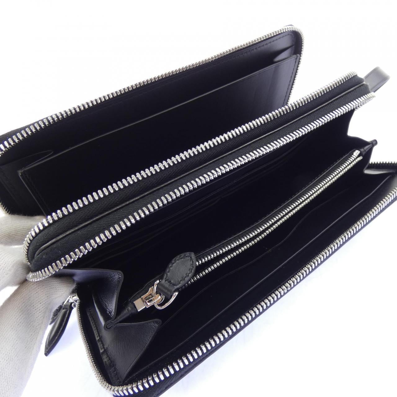 ベルルッティ Berluti タリスクリットレザーロングジップ WALLET