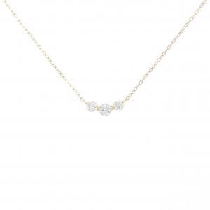 K18YG ダイヤモンド ネックレス 0.24CT