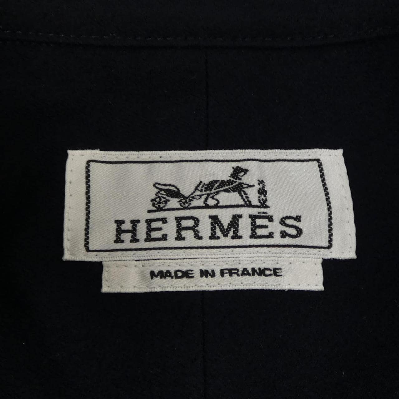 エルメス HERMES オーバーシャツ クルー･ド･セル 666180H6 シャツ
