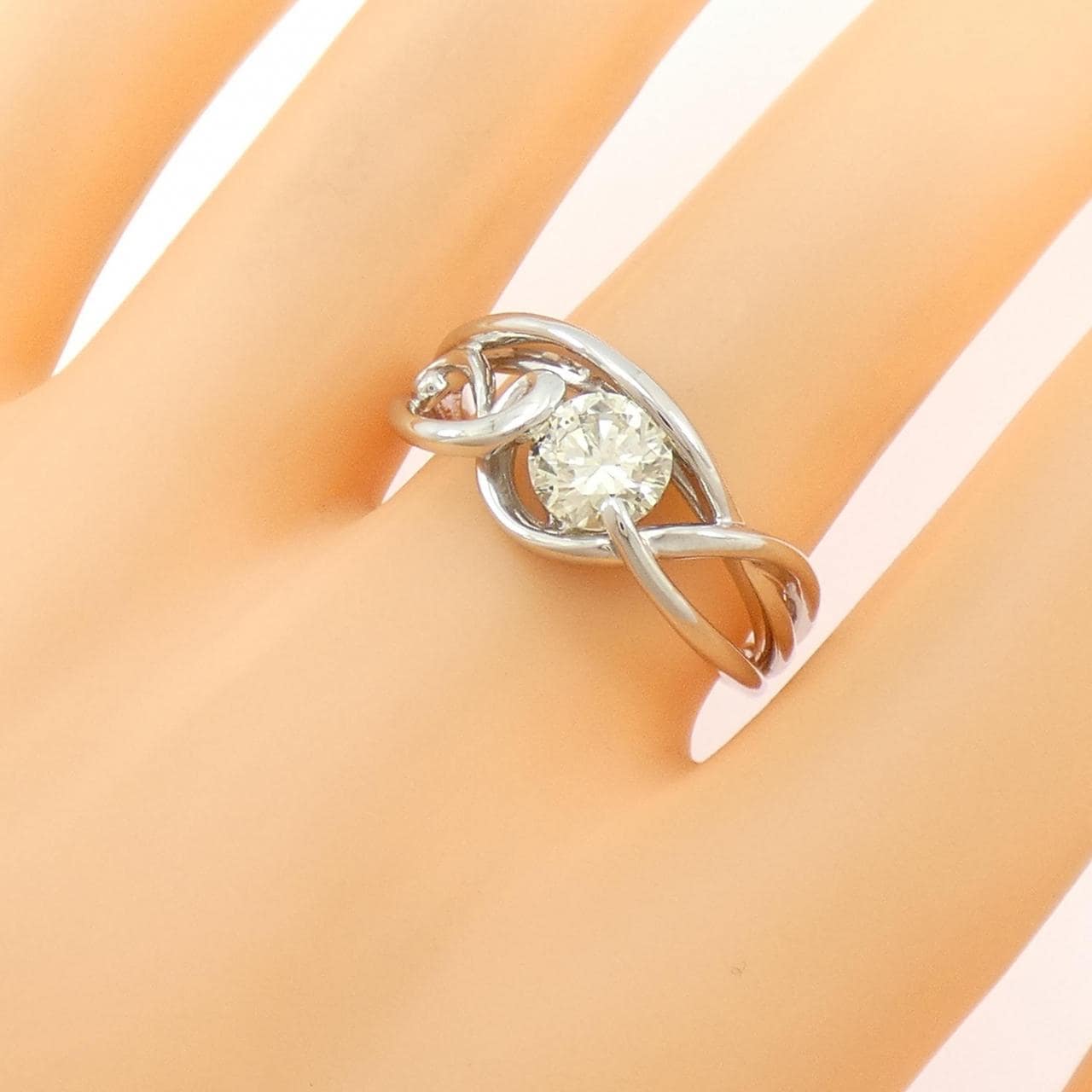 PT900 ダイヤモンド リング 0.997CT