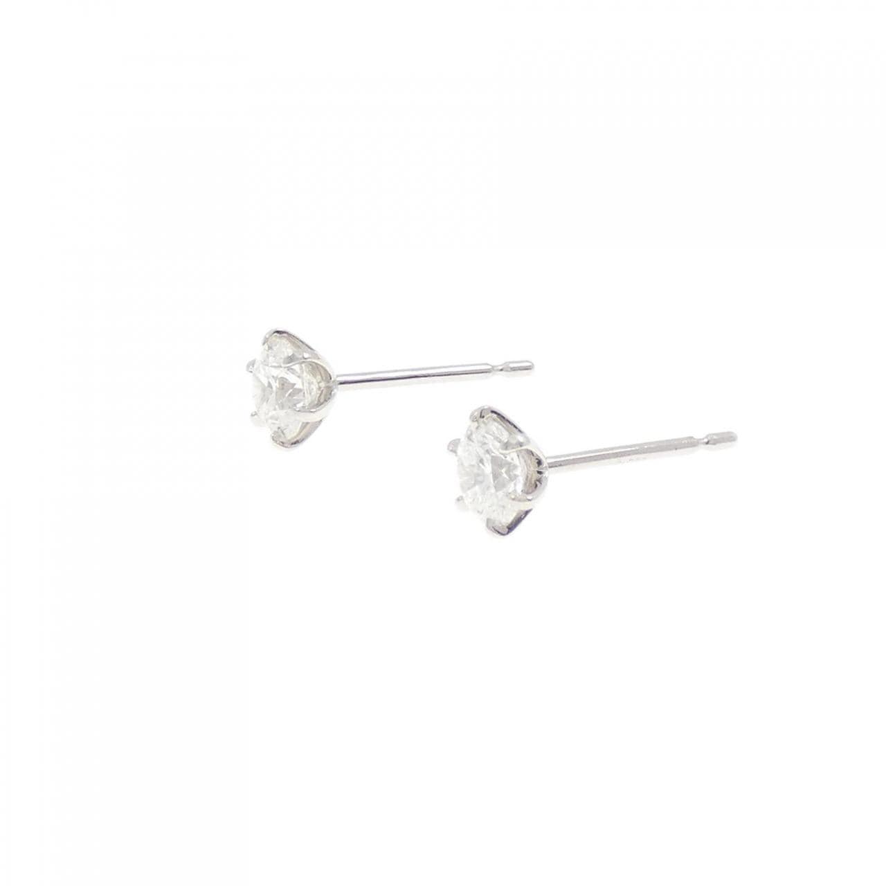 【リメイク】PT/ST ダイヤモンド ピアス 0.304CT 0.320CT E-F VS1 3EXT-EXT H&C