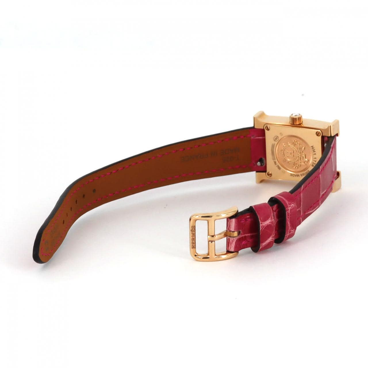 HERMES H Watch PG/D HH1.173 PG/RG Quartz