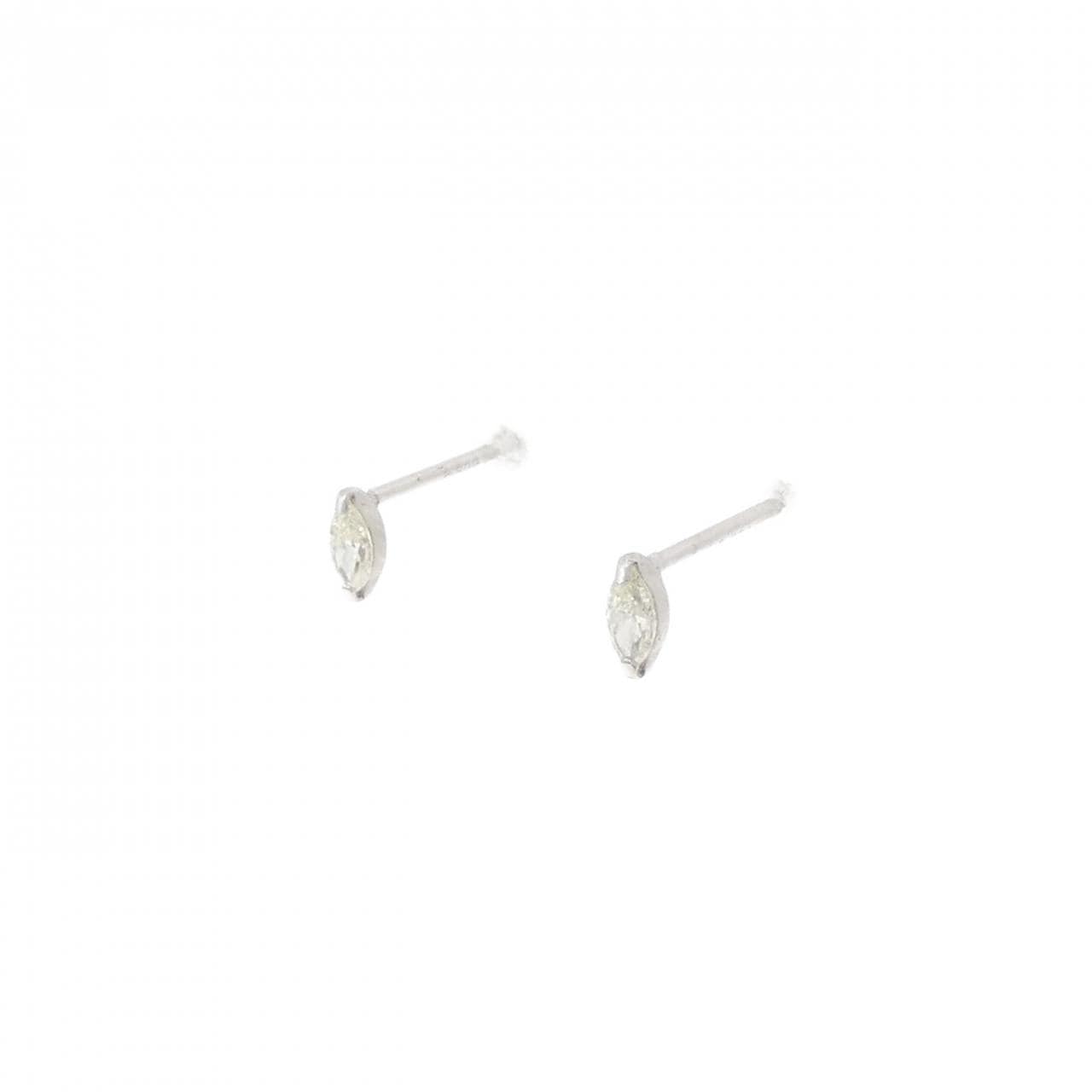 [新品] PT900鑽石耳環 0.12CT
