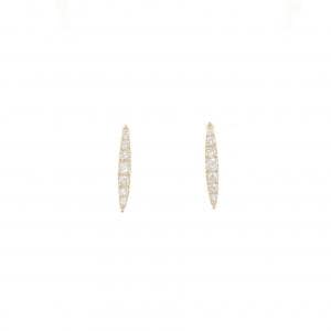 【リメイク】K18YG ダイヤモンド ピアス 0.30CT