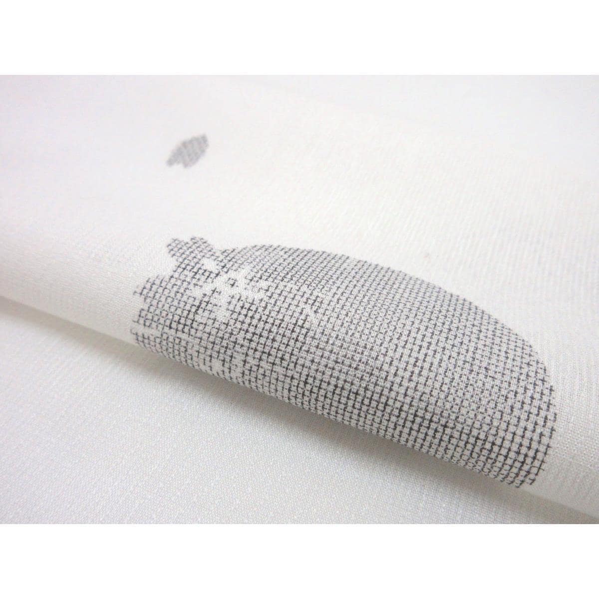 化繊　単衣　小紋　身幅Ｌ寸