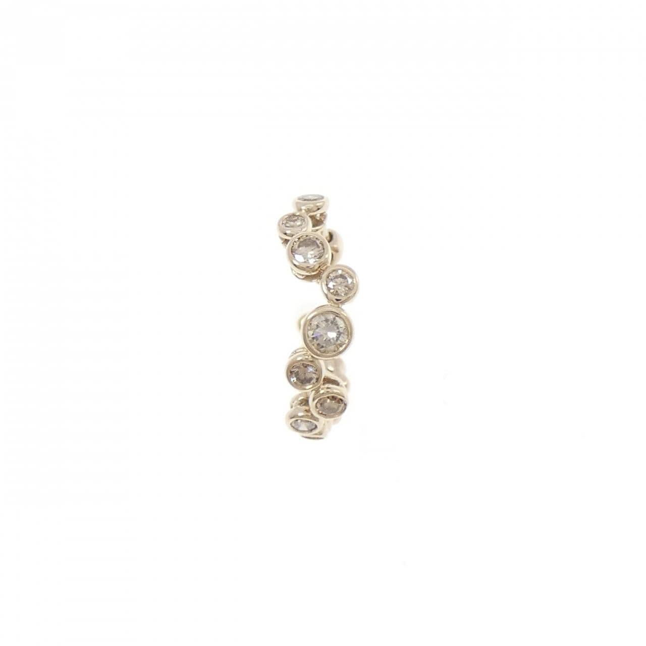 カシケイ ベゼル ピアス 0.80CT 片耳